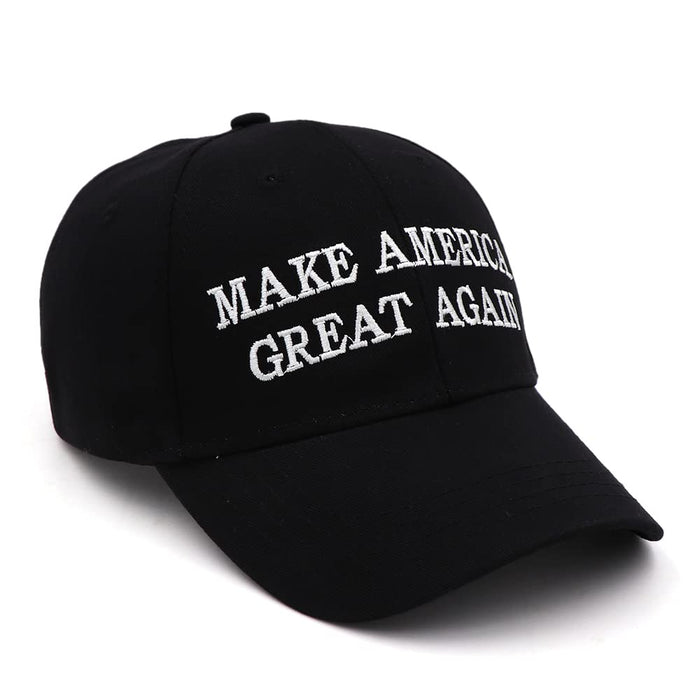 Trump 2024 MAGA Hat Embroidered Make America Great Again Donald Trump Slogan USA Flag Cap Trump Merchandise for Woman Men