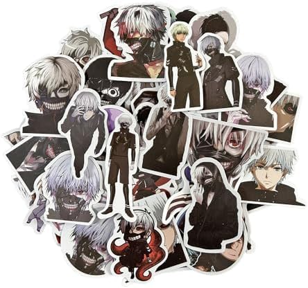 Anime Tokyo TG Ghoul Cosplay Stickers 50pcs - Official License