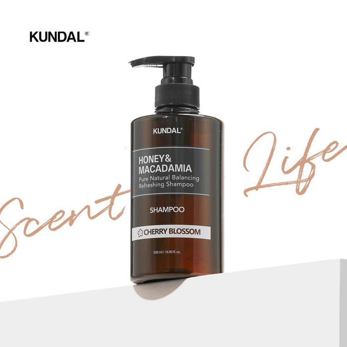 KUNDAL Official Kundal Nature Shampoo, 16.9 fl oz (500 ml), Ylang-Ylang Nature Shampoo Ylang Ylang