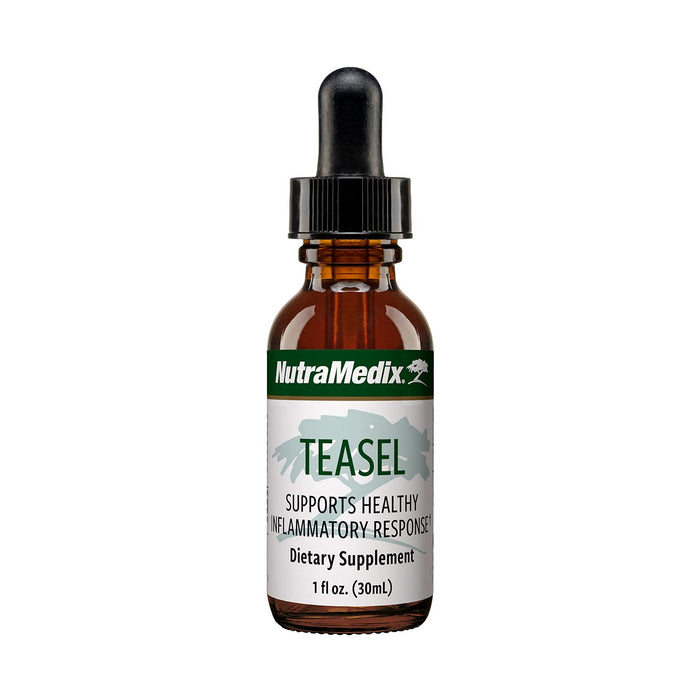 NutraMedix Teasal Extract - Fuller’s Teasel Root (Dipsacus fullonum) Wellness Drops for Antioxidant Support - Vegan Antioxidants Supplement (1oz / 30ml)