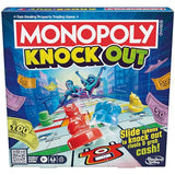 Monopoly Knockout Board Game | 2-8 Players | 20 Mins. Average | Quick-Playing Family Games for Kids, Teens, and Adults | Ages 8+