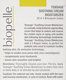 Biopelle Tensage Growth Factor Soothing Cream Face Moisturizer with SCA 3 Biorepair Index, 1 Oz