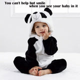 QIAONIUNIU Halloween Baby Panda Costumes Toddler Outfit Infants Cosplay Romper 18-24 Months