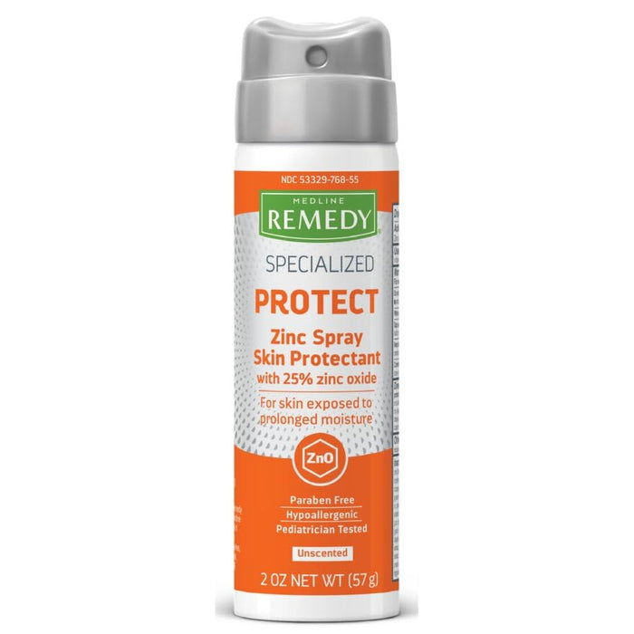 Medline Remedy Specialized Zinc Spray Skin Protectant, 2 oz, 1 EA