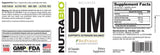 NutraBio DIM Supplement, Supports Estrogen Balance, 100mg - 60 Vegetable Capsules