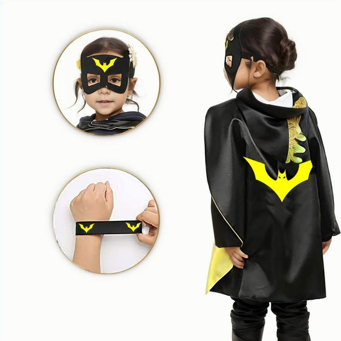 Fera Superhero Capes with Mask and Wristbands for Kids Toys for 3-10 Year Boys,Christmas Halloween Gifts for Boys Girls