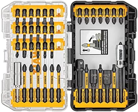 DEWALT Screwdriver Bit Set, Impact Ready, FlexTorq, 40-Piece (DWA2T40IR)