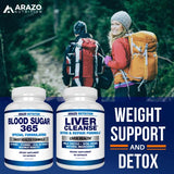 ARAZO Nutrition Daily Energy Support - Herbal Supplement for Balanced Living