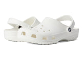 Crocs Women's Classic Comfort Clog White 6 Medium US