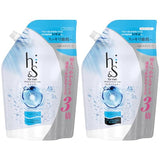 H&S for men Scalp EX Shampoo & Conditioner Refill, Large Capacity Set, 30.4 fl oz (900 ml) + 31.7 oz (900 g)