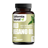 CALIFORNIA Natural Wild Oregana Oil Capsules Immune System & Digestive Support 400 MG 90 Count