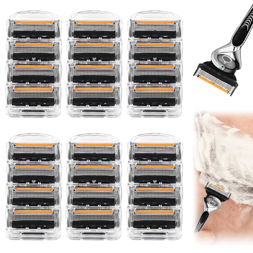 ProGlide wet razor men's razor blades, 24 replacement blades for wet razors, Fusion 5 blades value packs, Pro glide razor blades, Fusion 5 proglide