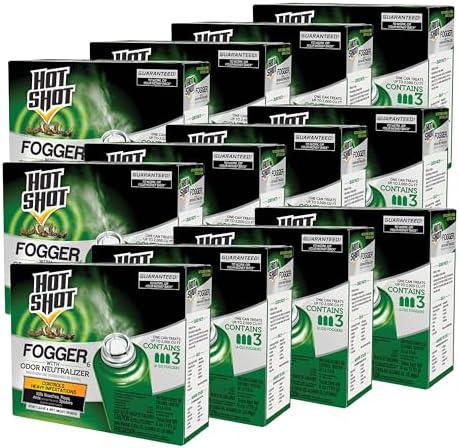 Hot Shot Fogger6 With Odor Neutralizer, 2 oz Foggers