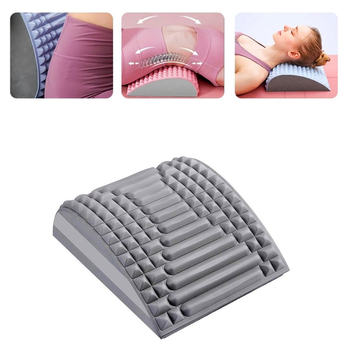CANDY RISE Refresh - Neck & Back Stretcher, Back Neck Cracker for Lower Back Pain Relief, Posture Corrector Board Neck Back Pain for Herniated Disc, Sciatica, Scoliosi