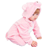 QIAONIUNIU Halloween Baby Pig Costumes Toddler Outfit Infants Cosplay Romper 12-18 Months