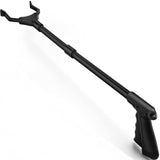 Grabber Tool, 32" Long Reacher Grabber Pickup Tool, Trash Picker Grabber for Elderly Grab It Reaching Tool, Garbage Picker Upper Grabber, Litter Pick Up Grab Tool, Claw Grabber Stick (Black)