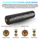 POWEROWL Rechargeable AAA Batteries PRO w/ 4 Bay Charger, High Capacity 1100mAh, Premium NiMH Triple A Battery -8 Count