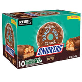 The Original Donut Shop Snickers Coffee, Keurig Single Serve K-Cup Pods, Flavored Coffee, 60 Count, (6 Packs of 10)