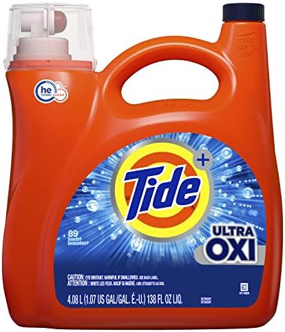 Tide Ultra Oxi Liquid Laundry Detergent - 138oz