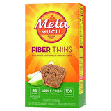 Metamucil Fiber Wafers Apple Crisp Packets, 2 ea