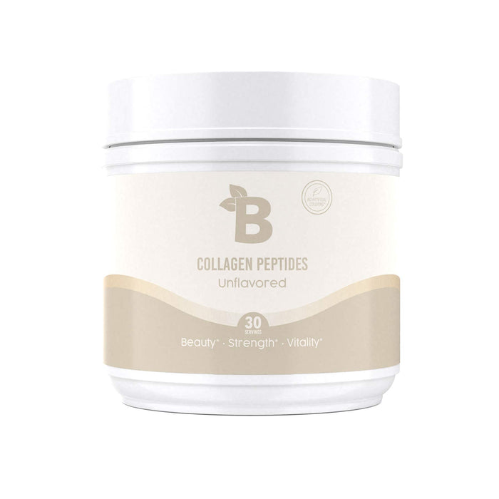 Bloom Nutrition Grass Fed Hydrolyzed Collagen Peptides Protein Powder with Hyaluronic Acid | Vitamin C Immune Support | Fortifies Joints, Vitalizes Hair, Skin, and Nails | Non-GMO (Unflavored)