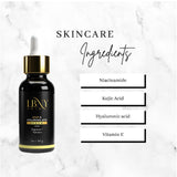 Limitless Beauty "N" You Kojic & Hyaluronic Acid Serum for Face, Anti-Dark Spots & Brightening Serum, 3.5% Vitamin C, Niacinamide, For Dull, Tired Skin