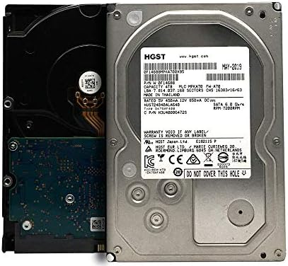 HGST Ultrastar 7K4000 HUS724040ALA640 (0F14688) 4TB 64MB 7200RPM SATA 6Gb/s 3.5in Internal Enterprise Hard Drive (Renewed)
