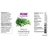 NOW Essential Oils, Rosemary Oil, 2-Ounce