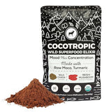 Organic Cocotropic Superfood Mushroom Hot Chocolate Mix, 16 oz | Non-GMO, Vegan, Gluten Free, Mood, Raw Cacao, Reishi Mushrooms, Chaga, Maca, Turmeric (16 Ounce (Pack of 2))