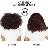 Carol’s Daughter Hair Milk 4 in 1 Combing Creme for Curls, Coils and Waves, with Agave and Olive Oil, Hair Detangler, Curl Cream, 8 fl oz