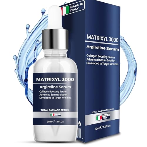 Matrixyl 3000 Argireline Serum with Hyaluronic Acid, Total Package Serum for Anti-Wrinkle, Collagen Boosting, Anti-Aging & face hydrating, Deep Wrinkle Repair & Firming for Fine Lines