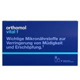 "Orthomol Vital F - Nutrient-Rich Supplement for Daily Wellness with B-Vitamins, Omega-3, and Magnesium (7-Day Pack)"