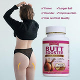 Wins Town Butt Booster Pills, Mention Buttocks Herbal Supplements, Plump Hips Enhancement Firming and Seductive, 60 tablets