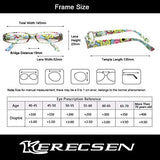 Kerecsen Women's Reading Glasses 4 Pairs Ladies Fashion Spring Hinge Readers (4 Pack Mix, 2.0)