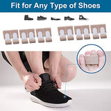 Sumifun Hammer Toe Corrector Straightener for Women Buddy Toe Wraps, 12 Packs of Toe Tapes, Toe Splint for Broken Toes Corrked Toes, Toe Brace, Beige