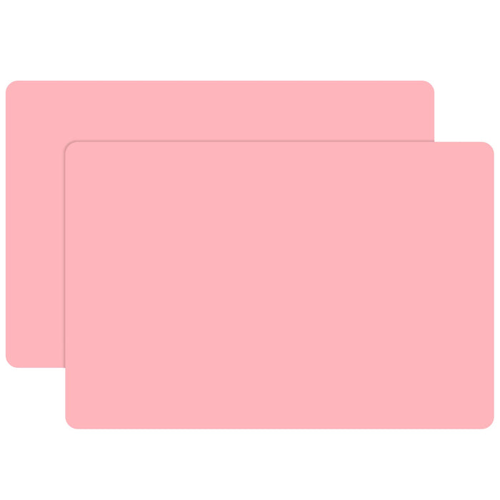 Gartful 23.6 x15.7 inch Resin Silicone Mats, X-Large Silicone Sheets for Jewelry Casting Molds, Nail Art, Acrylic Pouring, Nonstick Table Protector, Multipurpose Mat, Pink, Set of 2