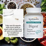 Transformation Enzyme - Digest* Capsules- Supports Overall Digestive and Immune System Health, Aids The Digestion of Lipids to Enhance The Performance of The Pancreas and Liver, (60)