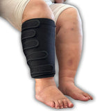 Beltwell Lymphedema Adjustable Compression Wrap For Heaviness, Pain, Fatigue, Circulation (Black, XXL - SHORT) (1 Wraps)