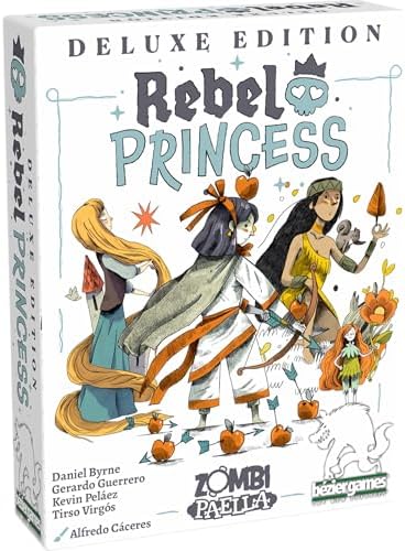 Rebel Princess Deluxe Edition, Ultimate Blend of Theme and Strategy, Fast-Paced Addictive Card Game, Perfect for Game Nights - 3+ Players, Ages 15+, 45 Minutes - from The Creators of Cat in The Box