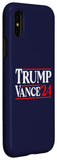 iPhone X/XS Trump Vance 2024 Donald Trump J.D. Vance For President Case