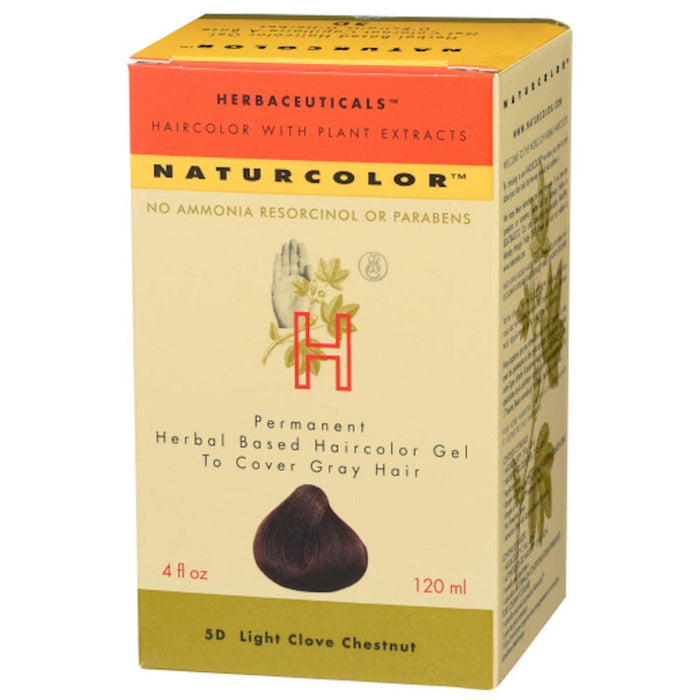 naturcolor Haircolor - Light Clove Hair Dye, 4 Fl Oz (5D)