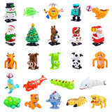 JOYIN Christmas Advent Calendar 2023 with Animal Wind Up Toys 24 Days Countdown with Animal toys for Kids Christmas Party Favor Xmas Gifts and Classroom Prize