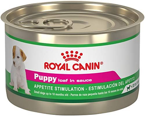 Royal Canin Canine Health Nutrition Puppy Loaf in Sauce Canned Dog Food, 5.2 Oz Can (24-Count)