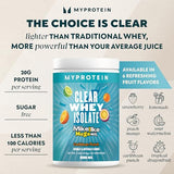 Myprotein Clear Whey Isolate Protein Powder, 1.1 Lb (20 Servings) Fruity Mike and Ike Caribbean Punch Drink Mix, 20g Protein per Serving, Daily Protein Intake for Superior Performance