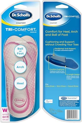 Dr.Scholl's Comfort Tri-Comfort Insoles For Women US Size: 6-10