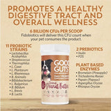 Fidobiotics Good Guts for Medium Mutts Probiotic for Dogs, 6 Billion CFUs, 11 Strains, 5 Digestive Enzymes, 2 Prebiotics, Digestive Gut Health for Dogs, Adult & Puppy Probiotics Supplements (30 Days)