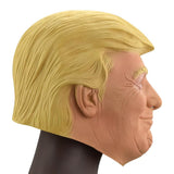 Yuulibux Funny Donald Trump Mask with Realistic Features Ideal for Halloween Party and Cosplay (Latex)