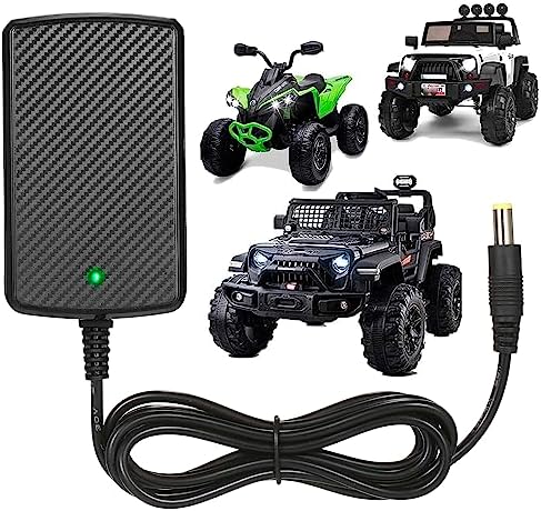 24V Charger for Kids Ride On Car Toys 24 Volt Battery Charger Wrangler SUV Kid Trax Dynacraft Toy Car Jeep ATV Quad Disney Electric Ride-On Charger 24V Battery Charger