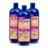 Dr Teal's Kids 3-in-1 Bubble Bath, Body Wash & Shampoo, Boost & Renew Elderberry with Vitamin C, 20 fl oz. (Pack of 3)