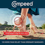 Compeed Advanced Blister Care 8 Count Sports Medium (2 Packs), Hydrocolloid Bandages, Heel Blister Patches, Blister on Foot, Blister Prevention & Treatment Help, Waterproof Cushions